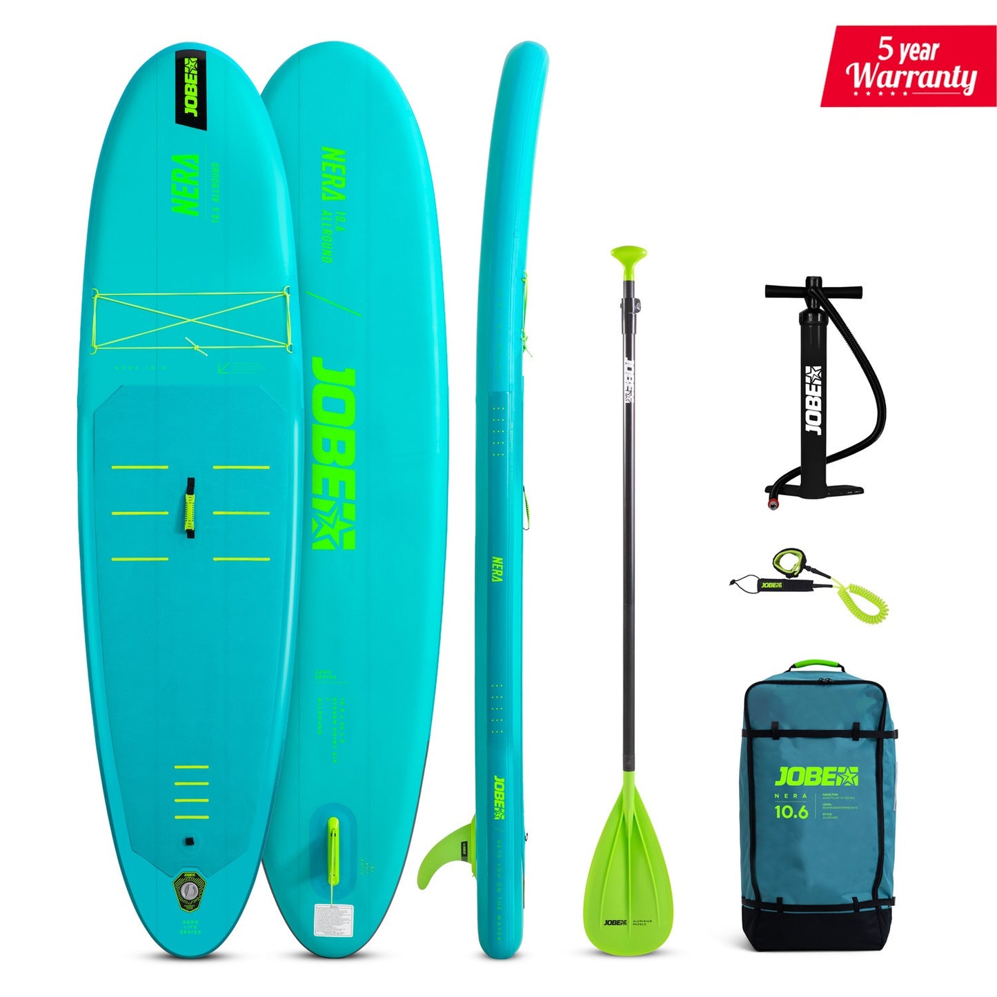 Jobe Aero Nera SUP Lite Board 10.6 Paket