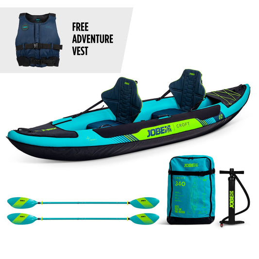 Jobe Croft 340 Inflatable Kayak Package